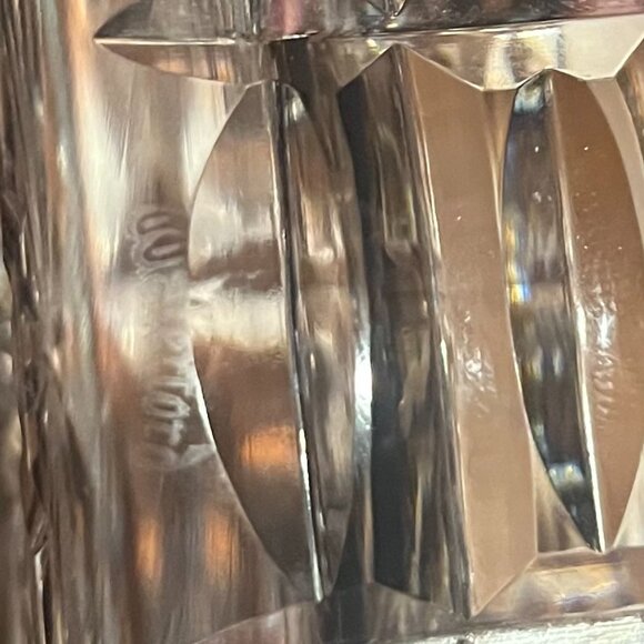 Vintage WATERFORD‎ Crystal Ashtray Round 3" Beautiful - Picture 7 of 10